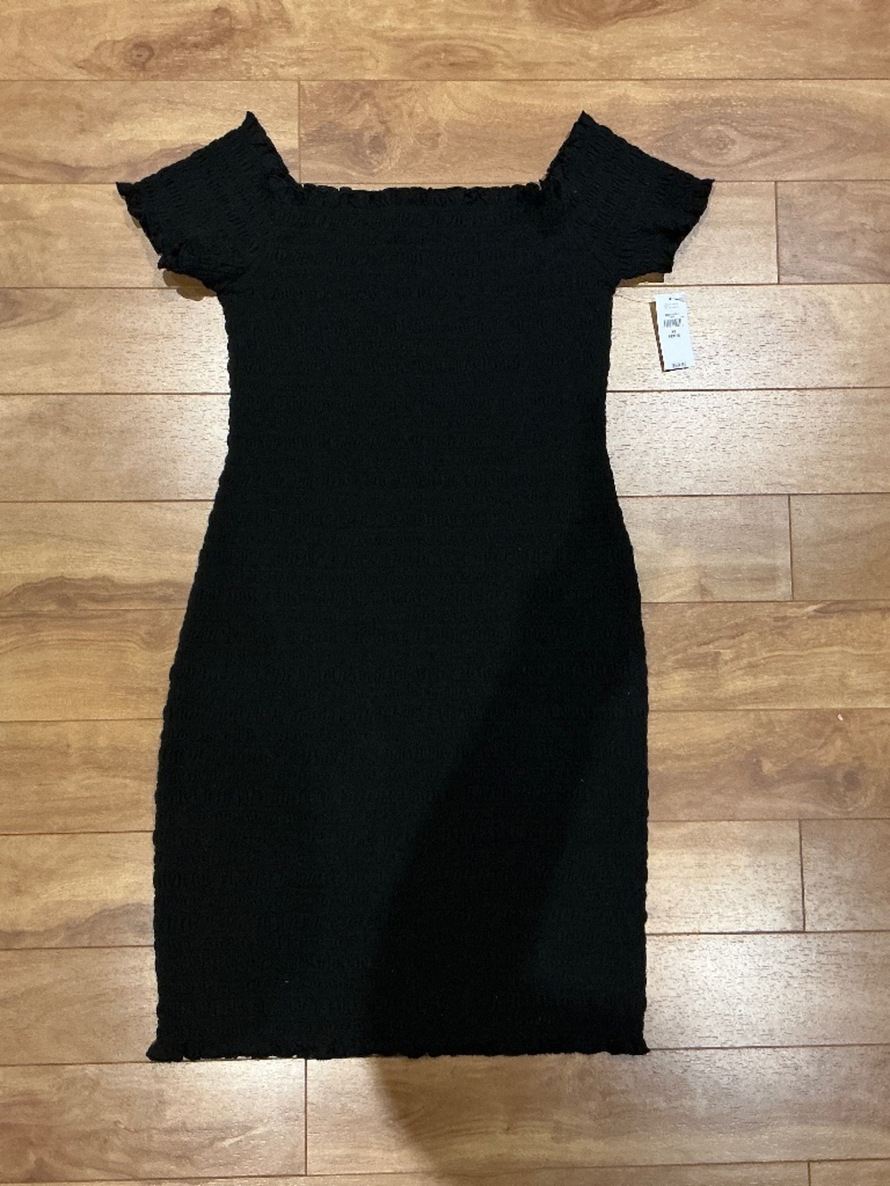 The GAP Black Boat Neck Dress